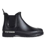 Stutterheim Chelsea Rainwalker Black/Black Black, Unisex