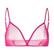 Saint Laurent Monogram Bra, Förhöj din underklädeskollektion Pink, Dam