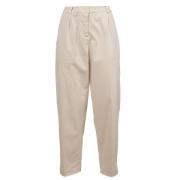 Aspesi Bomulls Morotsbyxor Beige, Dam