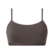 Calvin Klein Komfortabel Stödjande Bralette Brown, Dam