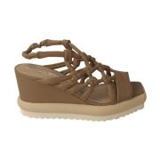 Patrizia Bonfanti Wedges Brown, Dam