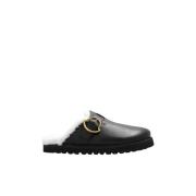 Moncler Lädersandaler Black, Dam