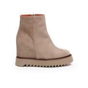 Belle Vie Beige Plattform Ankelboots - Storlek 38, Färg: Gel Beige, Da...