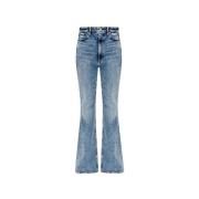 Rag & Bone Jeans med logotyp Blue, Dam