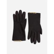 Lanvin Melody Läderhandskar Black, Dam