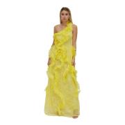 Ermanno Scervino Klänningar Yellow, Dam