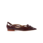 Scarosso Cherry Spicy Ballettskor Brown, Dam