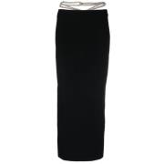 Christopher Esber Maxi Skirts Black, Dam