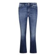 Dondup Mandy Flared Jeans Blue, Dam