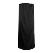 Loulou Studio Maxi Skirts Black, Dam