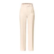 Max Mara Studio Alcano linnebyxor Beige, Dam