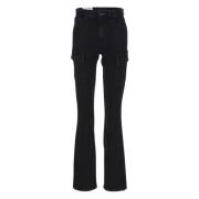 3X1 Stiliga Kaya-jeans Black, Dam