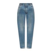 Maison Margiela Jeans med vintageeffekt Blue, Dam