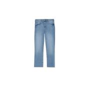 Liu Jo Hög Midja Prinsessa Crop Flare Jeans Blue, Dam