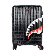 Sprayground Infinity Check Trolley i Svart och Grå Black, Dam