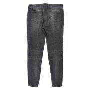 Balmain Pre-owned Pre-owned Bomull jeans Black, Dam