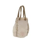 Prada Vintage Pre-owned Nylon prada-vskor White, Dam