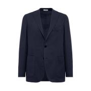 Boglioli Avslappnad Wool K-Jacket Blue, Herr