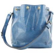 Louis Vuitton Vintage Begagnad hinkväska Blue, Dam