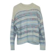 Isabel Marant Pre-owned Gatliny Alpaca Blend Sweater Blue, Dam