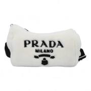 Prada Vintage Pre-owned Canvas prada-vskor White, Dam