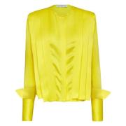 MVP wardrobe AVA Skjorta Yellow, Dam