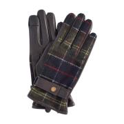 Barbour Aubrey Tartan Läderhandskar Multicolor, Herr