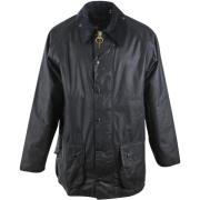 Barbour Beaufort Vaxjacka Blue, Herr