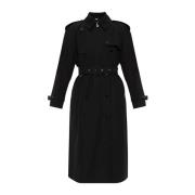 Burberry Bomull trenchcoat Black, Dam