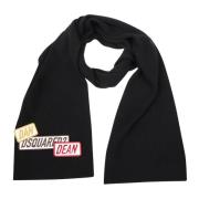 Dsquared2 Patch Logo Halsduk Black, Herr