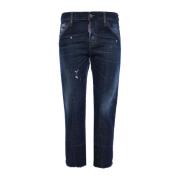 Dsquared2 Eleganta Boot-Cut Jeans för Kvinnor Blue, Dam