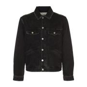 Isabel Marant Jango-Gz Denim Jacka Black, Herr