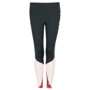 Juicy Couture Randig Sportig Leggings Black, Dam