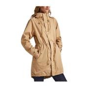 Pepe Jeans Rain Jackets Brown, Dam