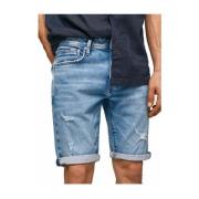 Pepe Jeans Denim Shorts Blue, Herr