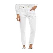 Pepe Jeans Mamma carot byxor White, Dam