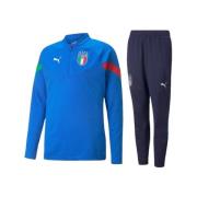 Puma Italien 1/4 Zip Player Tracksuit Blue, Herr