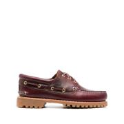 Timberland Bordeaux Platta Skor Red, Herr