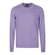 Tom Ford Lavendel Cashmere Saddle Sweater Purple, Herr