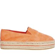 Tommy Hilfiger flatform espadrille Orange, Dam