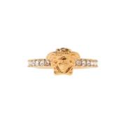 Versace Ring med Medusa-ansikte Yellow, Dam