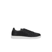 Armani Exchange Sneakers med präglad logotyp i konstläder Black, Herr