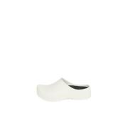 Birkenstock Vita PU Material Mule Skor White, Dam