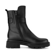 Gabor Svarta Stängda Booties Black, Dam