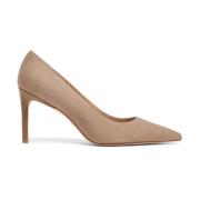 Stuart Weitzman Mocka Spetsig Pump Beige, Dam