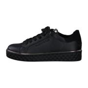 Marco Tozzi Svarta Sneakers för Kvinnor Black, Dam