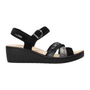 Mephisto Stilren Pietra Sandal för Kvinnor Black, Dam