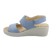 Mephisto Charmig Faux-Stone Dammsandal Blue, Dam