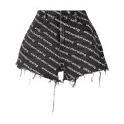 Alexander Wang Shorts Black, Dam