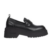 Tommy Jeans Svart Loafer för Kvinnor Black, Dam